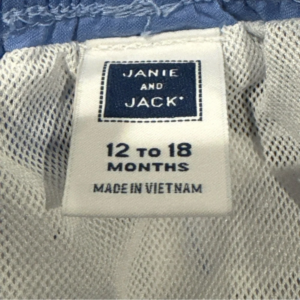 Janie and Jack swim shorts size 12-18 months Anchor Sailboat